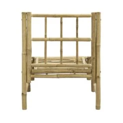Loungestoel Tarifa Bamboe - Naturel - 82x66x75 Cm -Bekend Tuinmeubelen Winkel 50109005 0900