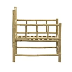 Loungestoel Tarifa Bamboe - Naturel - 82x66x75 Cm -Bekend Tuinmeubelen Winkel 50109005 8000