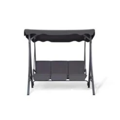 Beliani Schommelbank GARBO - Grijs Polyester -Bekend Tuinmeubelen Winkel 5febb92c9d444f0c82d8d2f70c931353