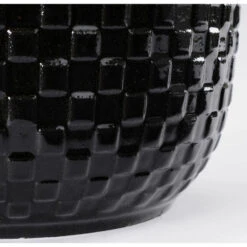 Mica Decorations - Plantenpot-bloempot - Keramiek Zwart - D12 X H11 Cm 7 Mica Decorations - Plantenpot-bloempot - Keramiek Zwart - D12 X H11 Cm -Bekend Tuinmeubelen Winkel 62c617bd968b463fa5344b1da2a31157