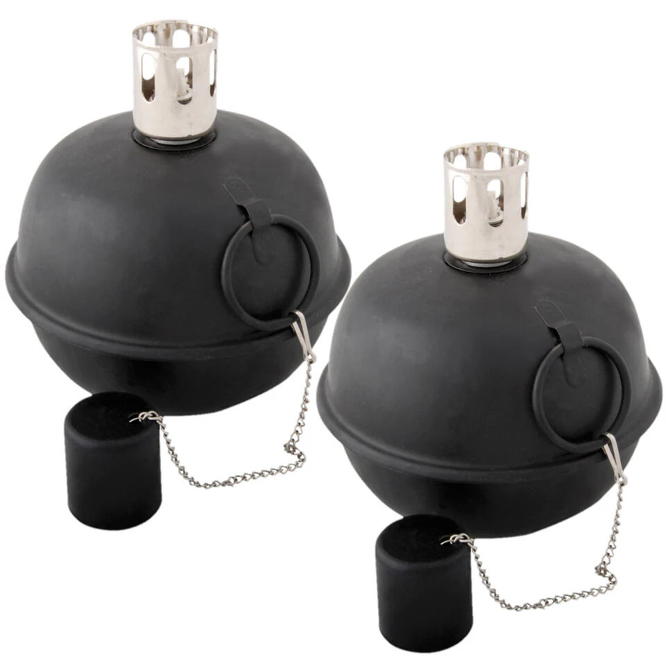 Esschert Design Tuimeltoorts - Zwart - Metaal - 14 X 15 Cm 4 Esschert Design Tuimeltoorts - Zwart - Metaal - 14 X 15 Cm - Afbeelding 2