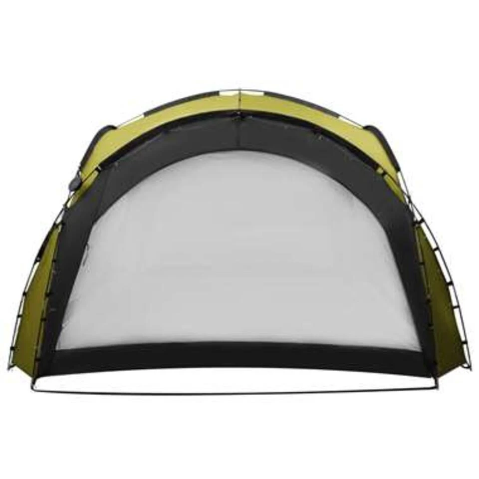 VidaXL Partytent Met LED En 4 Zijwanden 3,6x3,6x2,3 M Groen 5 VidaXL Partytent Met LED En 4 Zijwanden 3,6x3,6x2,3 M Groen - Afbeelding 3