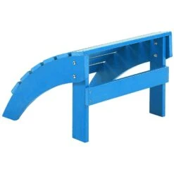 Beliani Voetenbankje ADIRONDACK - Blauw Kunsthout -Bekend Tuinmeubelen Winkel 7e26be0e517b4c3983566e9a66f44dd4