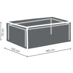 Outdoor Covers Premium Hoes Voor Tuintafel - 180 Cm -Bekend Tuinmeubelen Winkel 81010512 0200