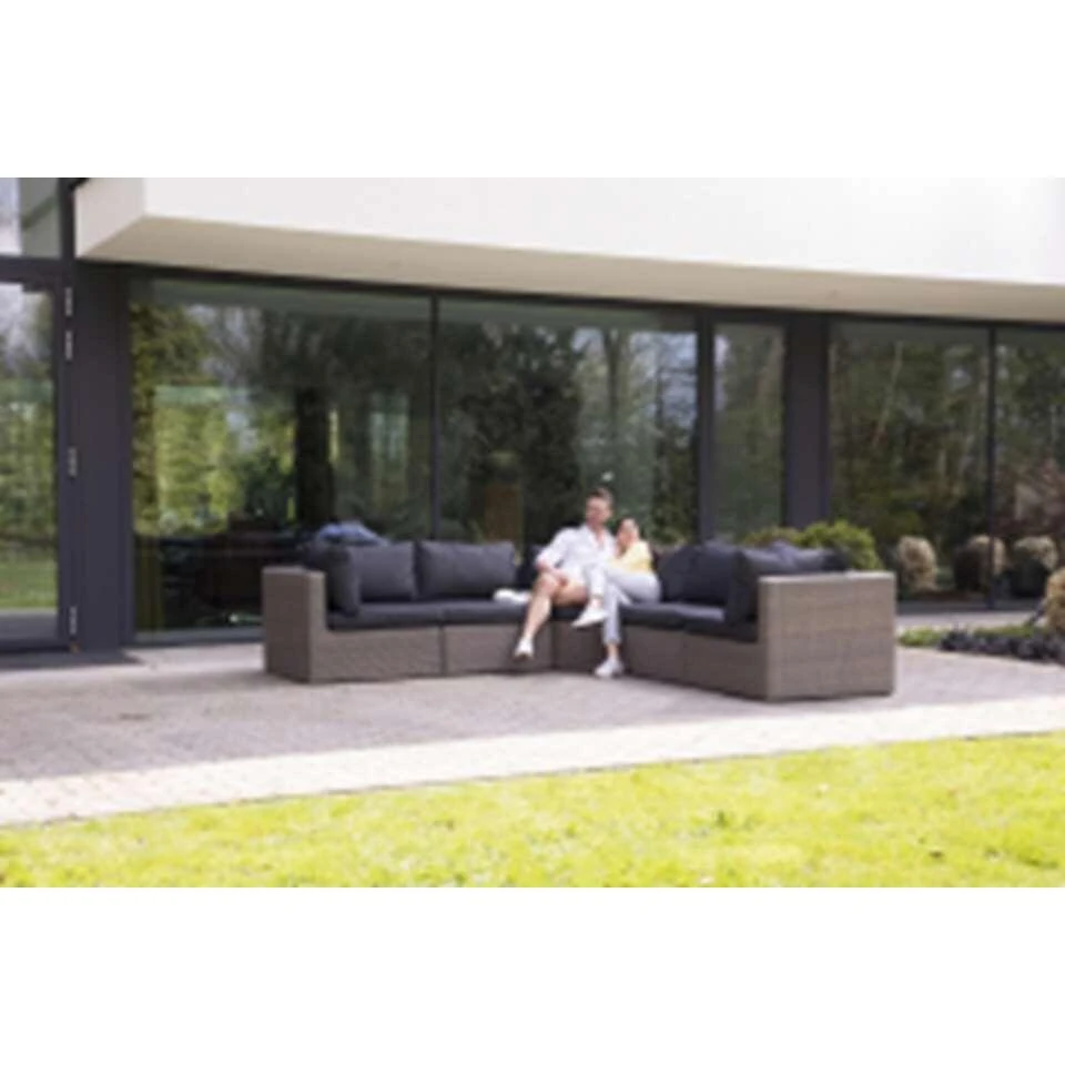 Outdoor Covers Premium Loungesethoes Trapezium - Grijs 4 Outdoor Covers Premium Loungesethoes Trapezium - Grijs - Afbeelding 2