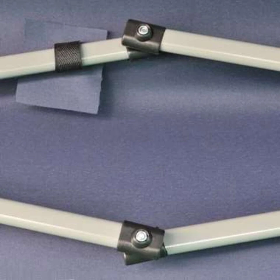 VidaXL Partytent Pop-up Zeshoekig Inklapbaar 3,6x3,1 M Donkerblauw 6 VidaXL Partytent Pop-up Zeshoekig Inklapbaar 3,6x3,1 M Donkerblauw - Afbeelding 4