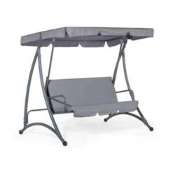 Beliani Schommelbank TEMPLE - Grijs Polyester 8 Beliani Schommelbank TEMPLE - Grijs Polyester -Bekend Tuinmeubelen Winkel 87aea0cac16a4c22ad6557f83f7eb02d