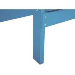 Beliani Tuinstoel ADIRONDACK - Blauw Kunsthout -Bekend Tuinmeubelen Winkel 8b9433de49f34feeba4d031671f82409