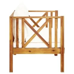 VidaXL Tuinbank 2-zits Met Kussens 122 Cm Massief Acaciahout -Bekend Tuinmeubelen Winkel 8bac5842d89b4c6c9eefc2157d1d3b2a
