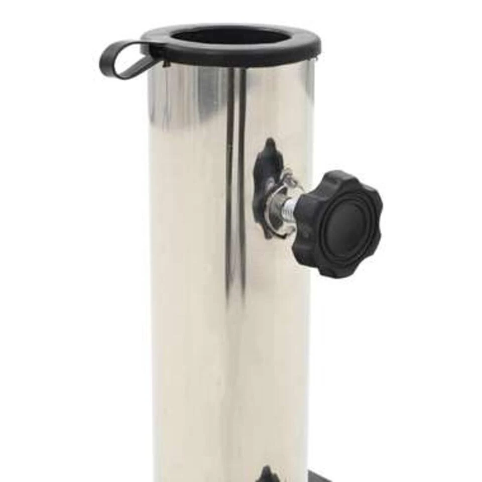 VidaXL Parasolvoet Vierkant 28,5 Kg Graniet Zwart 5 VidaXL Parasolvoet Vierkant 28,5 Kg Graniet Zwart - Afbeelding 3