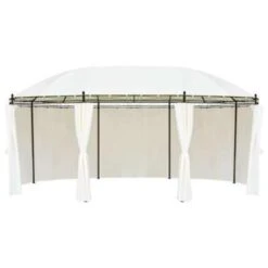 VidaXL Prieel 530x350x265 Cm Crèmewit -Bekend Tuinmeubelen Winkel 8ede8db75cb94f34a1734bc5d75e498c