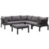 Le Sud Modulaire Loungeset Ardeche V2 - Grijs - 6-delig -Bekend Tuinmeubelen Winkel 90103002