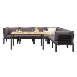 Le Sud Modulaire Loungeset Ardeche Met Kussens Brest - Grijs - 7-delig 8 Le Sud Modulaire Loungeset Ardeche Met Kussens Brest - Grijs - 7-delig -Bekend Tuinmeubelen Winkel 90103375 3160