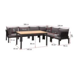 Le Sud Modulaire Loungeset Ardeche Met Kussens Brest - Grijs - 7-delig 9 Le Sud Modulaire Loungeset Ardeche Met Kussens Brest - Grijs - 7-delig -Bekend Tuinmeubelen Winkel 90103375 9600