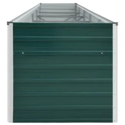 VidaXL Plantenbak Verhoogd 400x80x45 Cm Gegalvaniseerd Staal Groen -Bekend Tuinmeubelen Winkel a300d37d070e4bb3aa85f1c62c2941c5