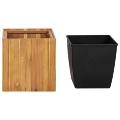 VidaXL Plantenbak Verhoogd 43,5x43,5x44 Cm Massief Acaciahout -Bekend Tuinmeubelen Winkel aa12d4e129944ba49b69b67f9e684a05