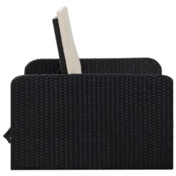 VidaXL 2-delige Loungeset Met Kussens Poly Rattan Zwart -Bekend Tuinmeubelen Winkel b372d028f5c14b0e81cdec95129c7eaa