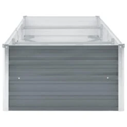 VidaXL Plantenbak Verhoogd 240x80x45 Cm Gegalvaniseerd Staal Grijs -Bekend Tuinmeubelen Winkel b5d46d4d35d8419586930f07558c403c