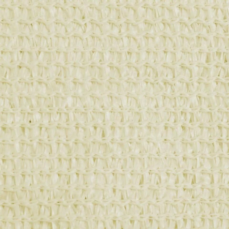 VidaXL Zonnescherm HDPE Vierkant 2x2 M Crème 4 VidaXL Zonnescherm HDPE Vierkant 2x2 M Crème - Afbeelding 2