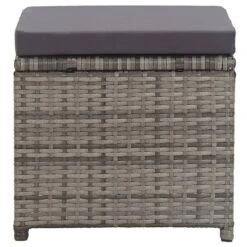 VidaXL Tuinkrukken 2 St Met Kussens Poly Rattan Antraciet -Bekend Tuinmeubelen Winkel cc4b5da6cf4549239d2e732b75463b6c