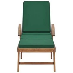 VidaXL Ligbed Met Kussen Massief Teakhout Groen 8 VidaXL Ligbed Met Kussen Massief Teakhout Groen -Bekend Tuinmeubelen Winkel d3df1fac64674efebc413ba01b1ed105