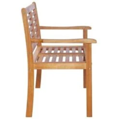 VidaXL Tweezits Tuinbank 120 Cm Massief Eucalyptushout -Bekend Tuinmeubelen Winkel d89de45757b645d6849c9520f118f6dc