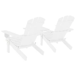 VidaXL Tuinstoelen Adirondack Met Tafeltje Massief Vurenhout Wit -Bekend Tuinmeubelen Winkel e72f1e5d55384861aed90ab4f332f5c0