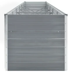 VidaXL Plantenbak Verhoogd 480x80x45 Cm Gegalvaniseerd Staal Grijs -Bekend Tuinmeubelen Winkel e74d73482e6d49459e08fd0ec85d16ac