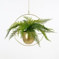 Mica Decorations Dexter Hangende Bloempot - L34 X B14 X H65 Cm - Goud -Bekend Tuinmeubelen Winkel e82eb5d0a56342d5b51c4a53b835c1d0