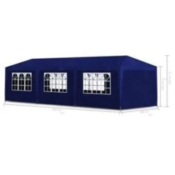 VidaXL Partytent 3x9 M Blauw -Bekend Tuinmeubelen Winkel eb2691829c264d5387a269f05501a58a